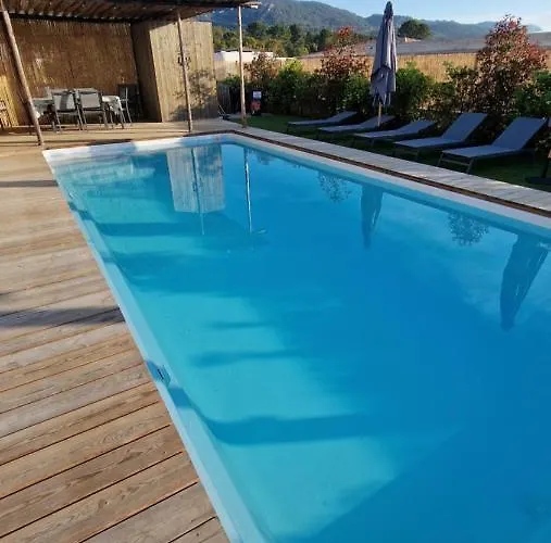 빌라 Casa Di Leccia, Superbe A Proximite Immediate Des Plages, Piscine Privee