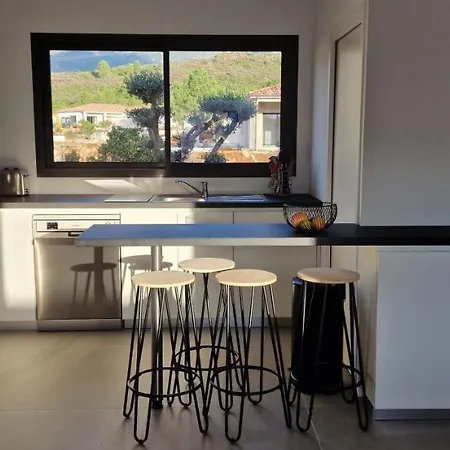 Casa Di Leccia, Superbe A Proximite Immediate Des Plages, Piscine Privee 别墅 *