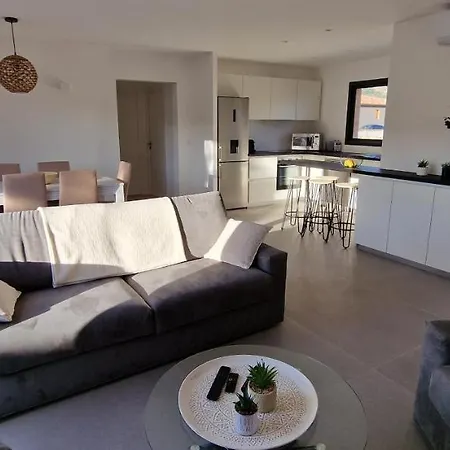 别墅 Casa Di Leccia, Superbe A Proximite Immediate Des Plages, Piscine Privee 里奇