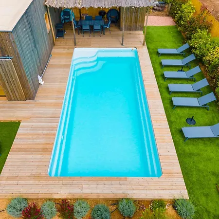 Casa Di Leccia, Superbe A Proximite Immediate Des Plages, Piscine Privee 里奇