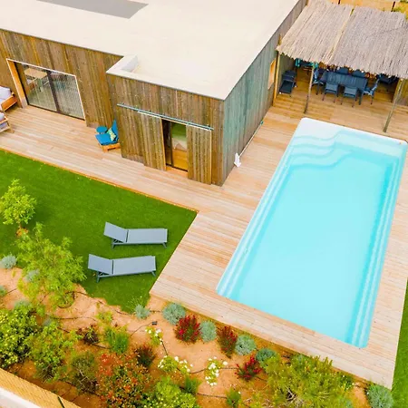 Casa Di Leccia, Superbe A Proximite Immediate Des Plages, Piscine Privee 别墅 里奇