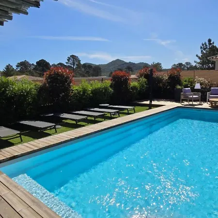 Villa Casa Di Leccia, Superbe A Proximite Immediate Des Plages, Piscine Privee