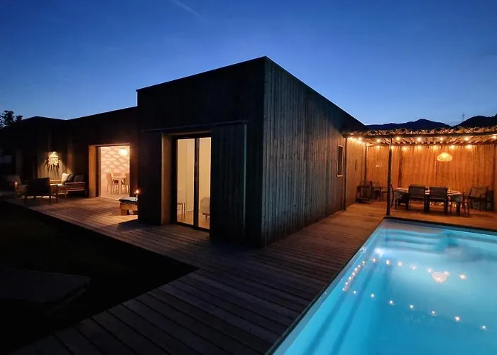 Casa Di Leccia, Superbe à Proximité Immédiate Des Plages, Piscine Privée