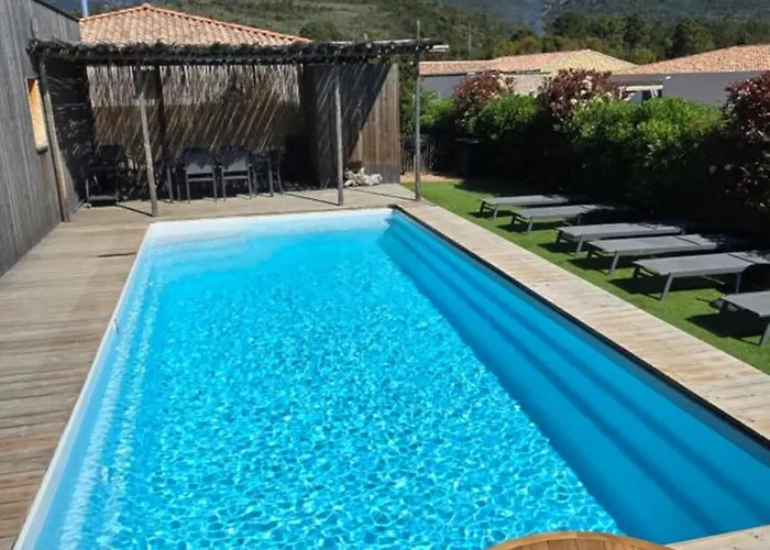 Casa Di Leccia, Superbe A Proximite Immediate Des Plages, Piscine Privee * Lecci