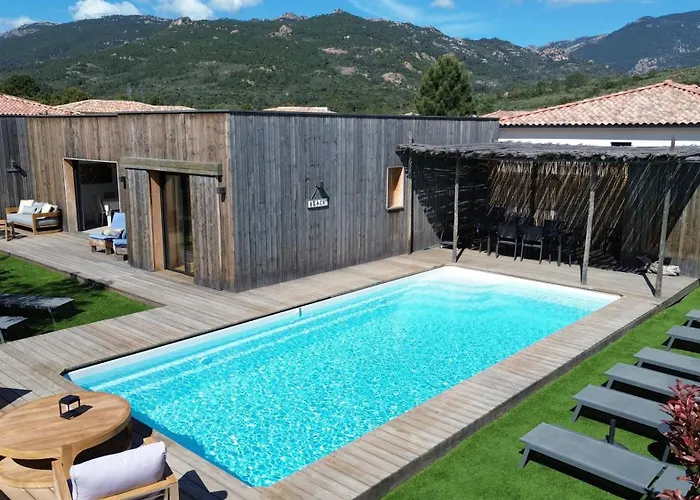 Casa Di Leccia, Superbe A Proximite Immediate Des Plages, Piscine Privee * Lecci